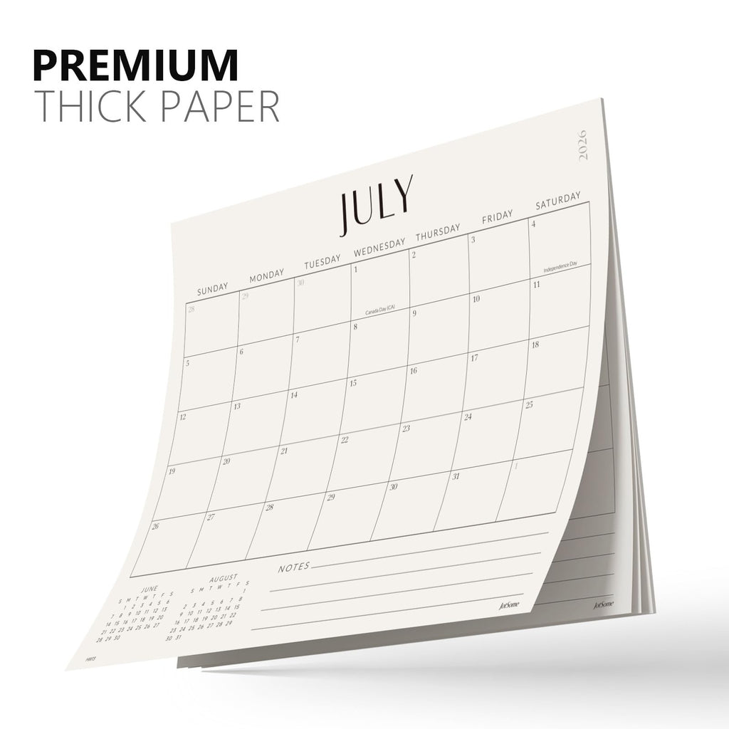 Jotsome Magnetic Calendar for Refrigerator 2026-2027, Monthly Fridge Calendar From January 2026 to June 2027 13x11 inch, Easy Planning