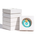 RomanticBaking 50 Pack Single Cookies Boxes 4 3/8" x 4 3/8" x 1 1/5" Bakery Boxes for Wedding Favors Party
