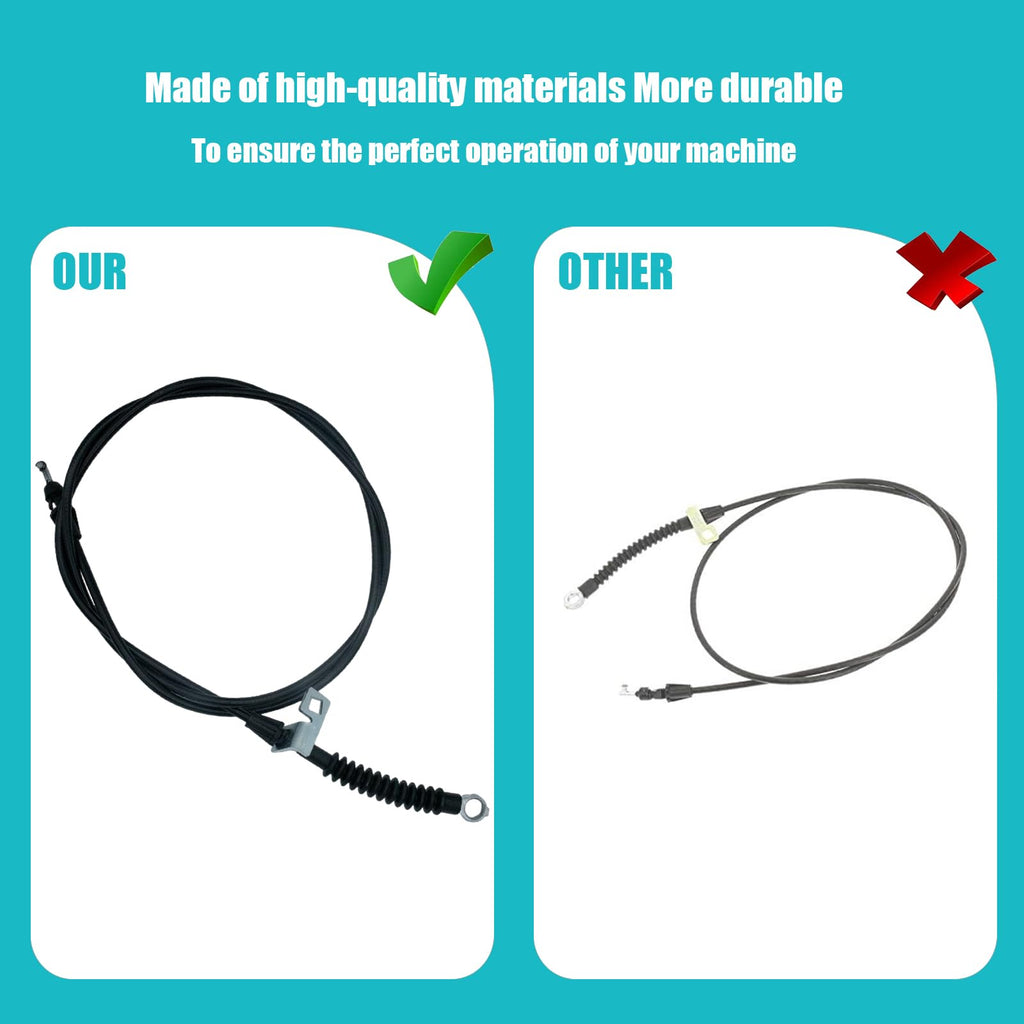 585271601 Deflector Cable Replacement for Husqvarna Poulan Jonsered Snowblowers 532420672, 532421164, 420672, 421164