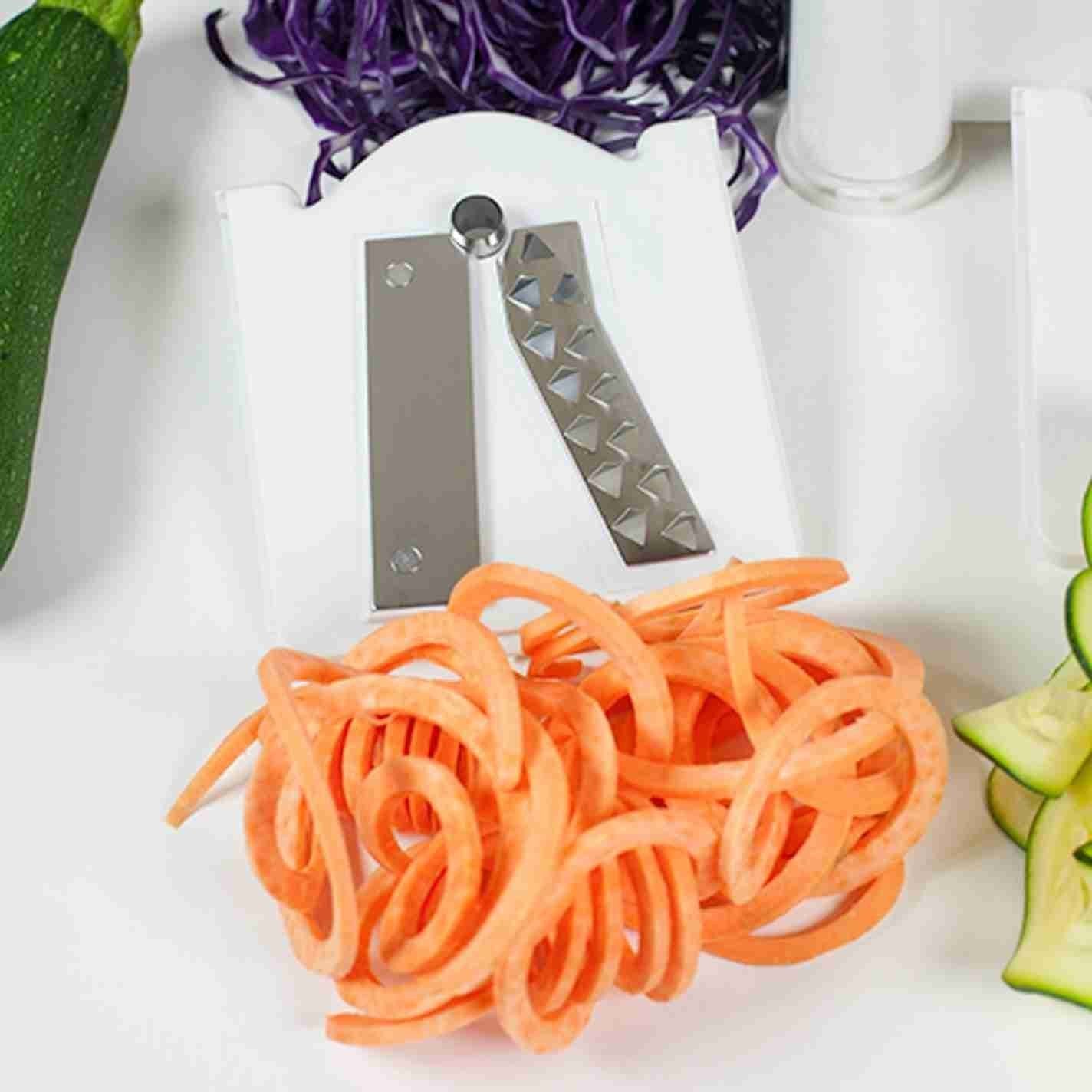Veggetti Pro Table-Top Spiralizer, Quickly Spiral Slice Vegetables into Healthy Veggie Pasta