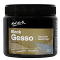 Mont Marte Black Gesso 17oz (500ml), Universal Primer, Suitable for All Paints Including Acrylic and Oil