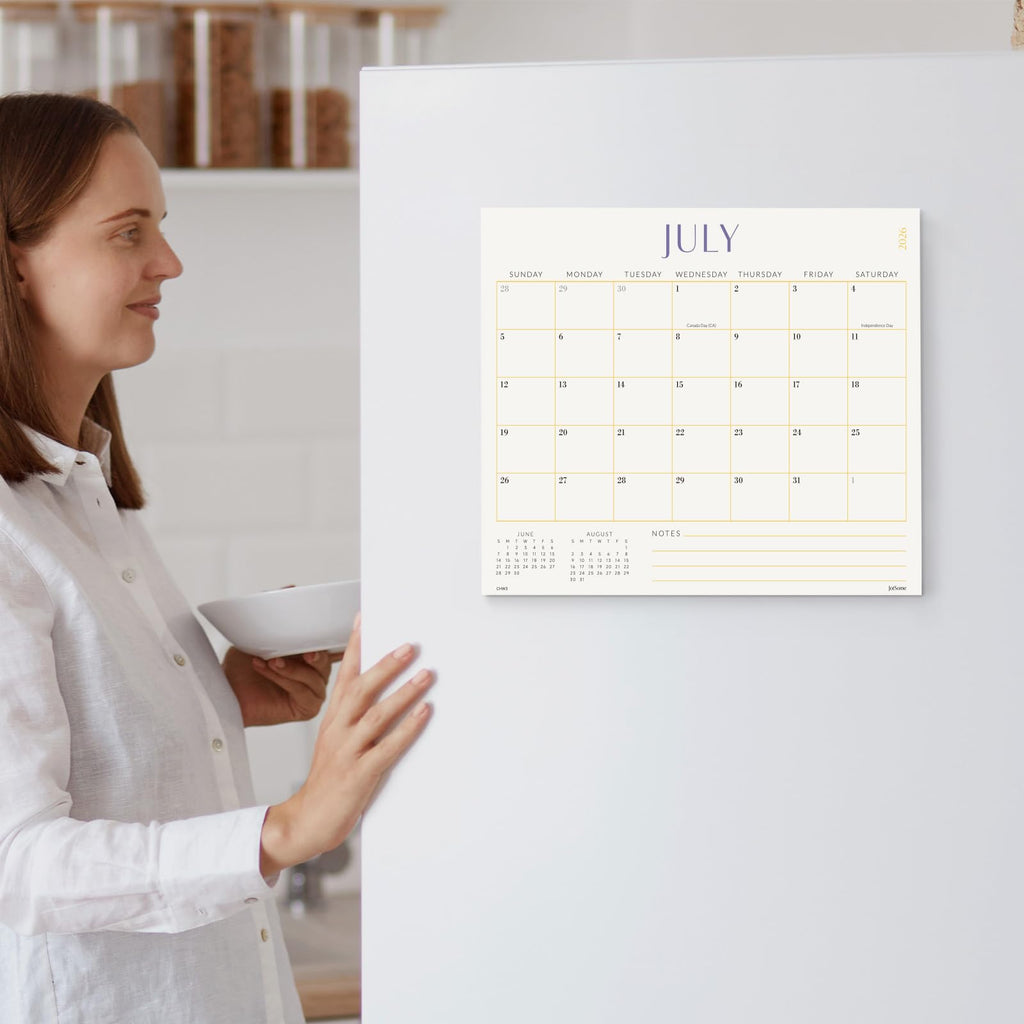 Jotsome Magnetic Calendar for Refrigerator 2026-2027, Monthly Fridge Calendar From April 2026 to June 2027 13x11 inch, Easy Organizing