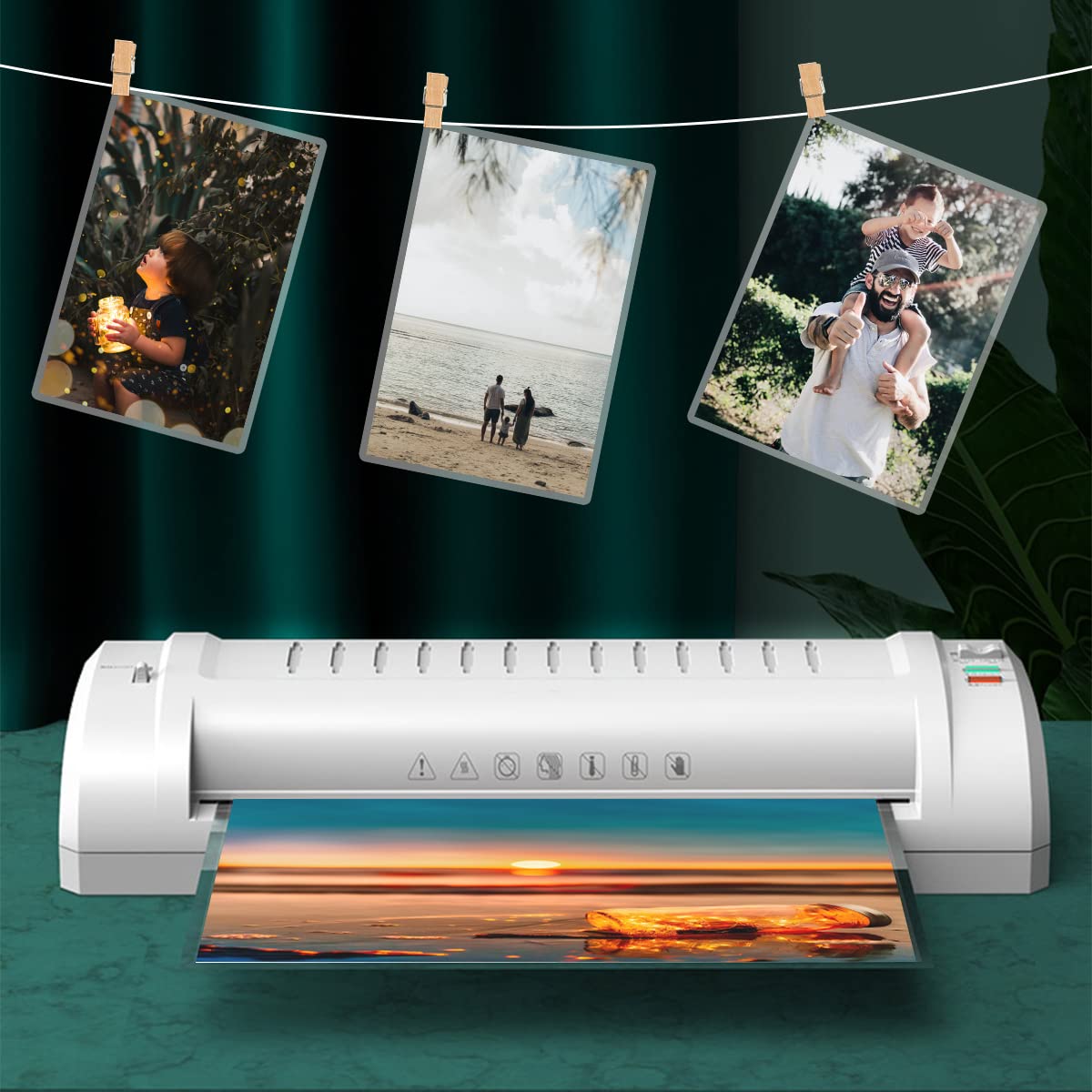 BESTEASY Thermal Laminating Pouches, 8.9 x 11.4-Inches, 5 mil Thick, 200-Pack
