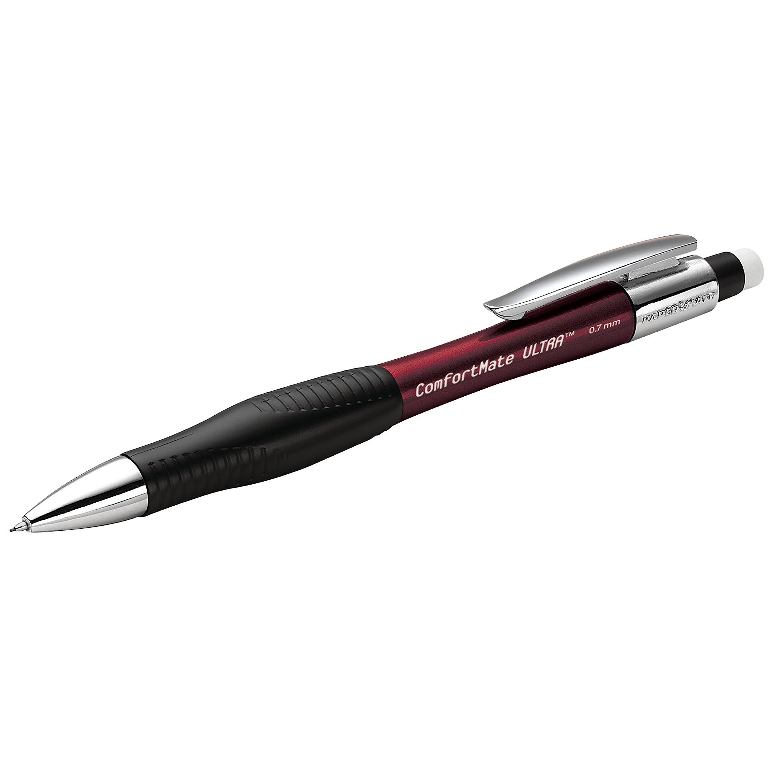 Paper Mate Comfort Mate Ultra Mechanical Pencils, HB #2 Pencil Lead (0.7 mm), Assorted Barrel Colours, 12 Count - Great for Standardized Tests