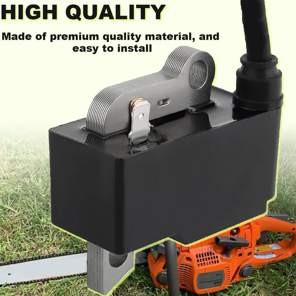 ZAMDOE Ignition Module Coil with Spark Plug for Husqvarna 435 435E 440E 445 445 E 450 450E Chainsaw for Jonsered CS2245 CS2245S CS2250S Chainsaw Replaces 573935702 544243801 573935701 505427201