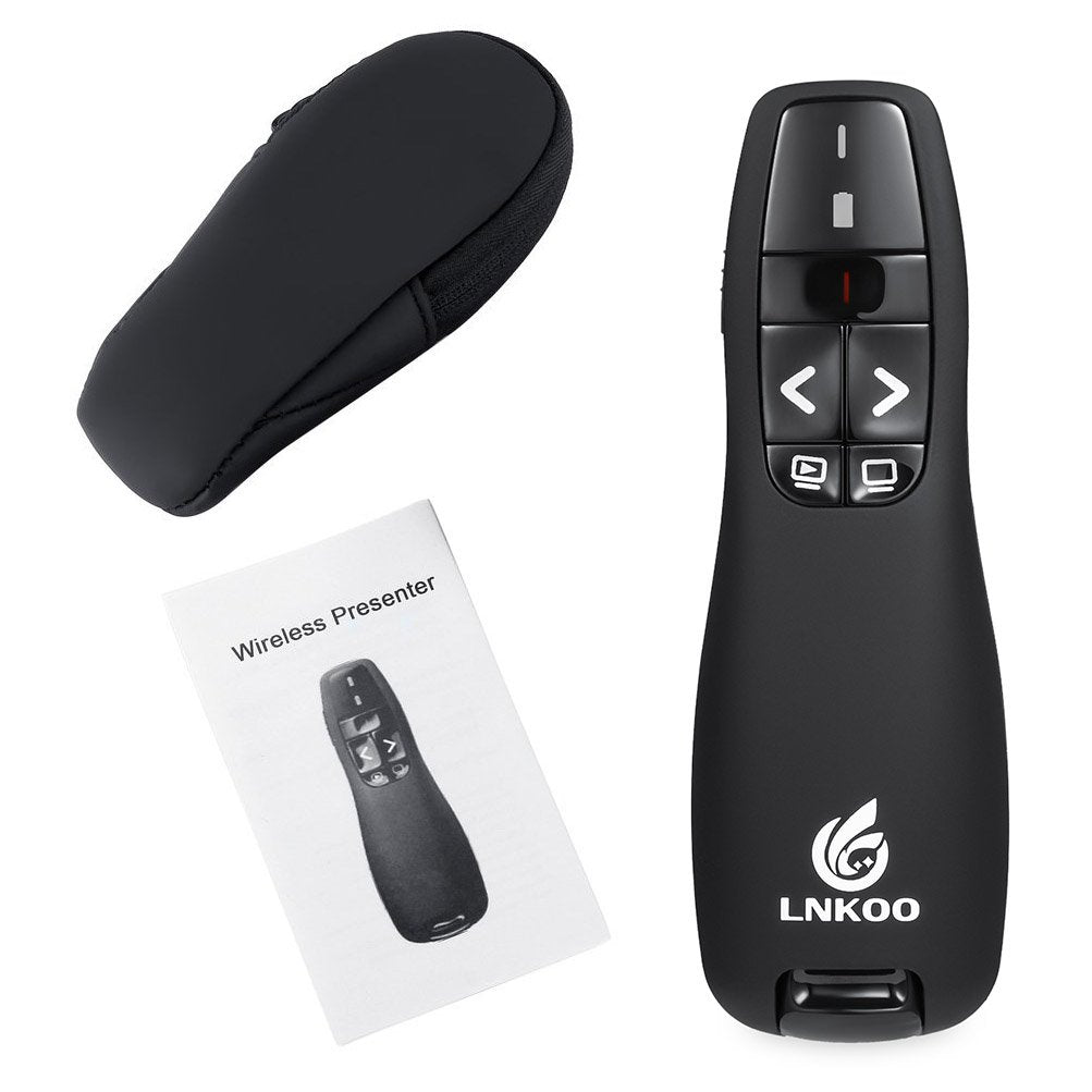 LNKOO RF 2.4GHz Wireless USB PowerPoint PPT Presenter Presentation Remote Control Flip Pen