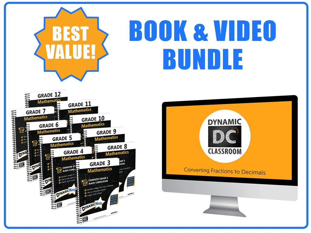 Dynamic Math Book – Ontario Grade 9 - MTH1W – Complete De-streamed Curriculum with Instructions, Examples w Solutions, 100s of Practice Questions, and unit Tests