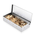 Smoker Box for BBQ Grilling Wood Chips, Thick Stainless Steel Smoking Box Non-Warp for Barbecue, Best Grill Accessories for Charcoal Grill and Gas Grill with Large Capacity