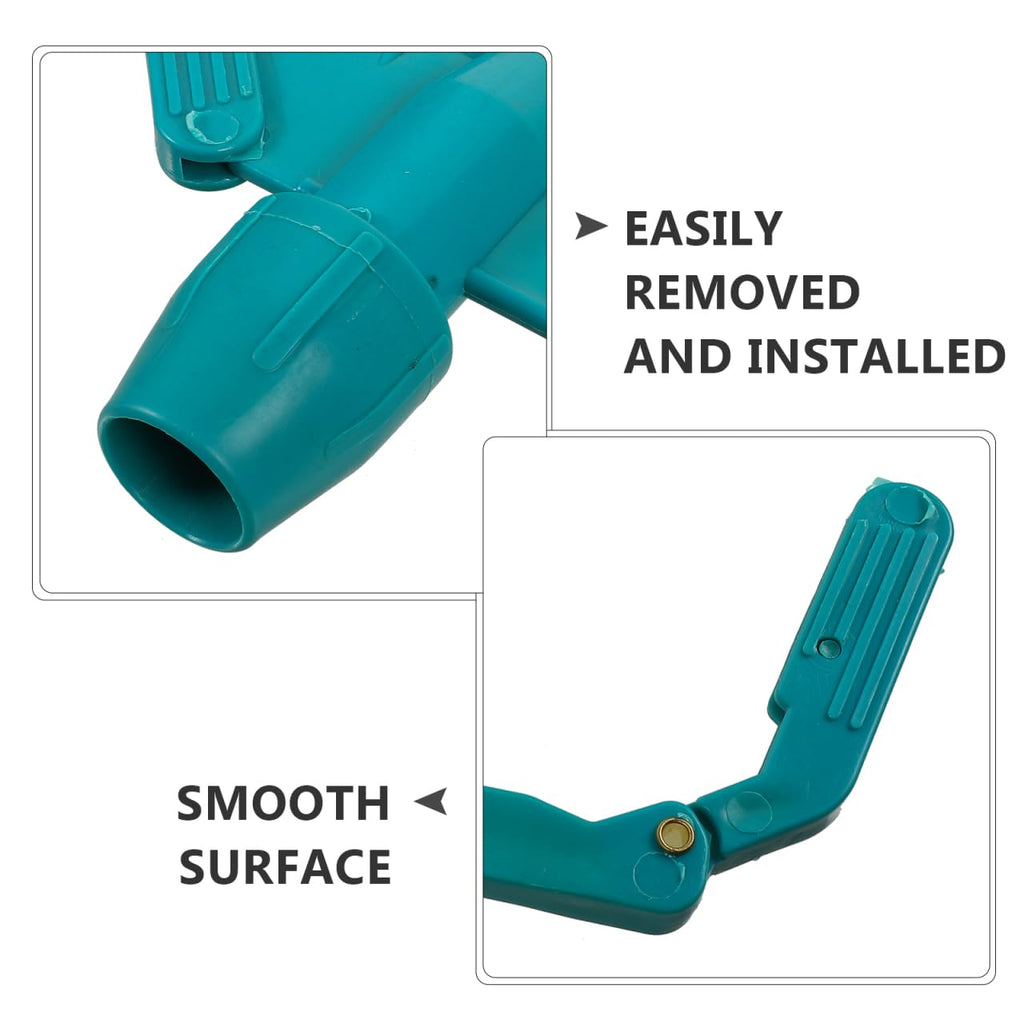 FRCOLOR Mop Replacement Clamp 6.89X5.31X1.57 Inches Detachable Mop Head Clamp for Handle Accessories Stable Attachment Easy Cleaning