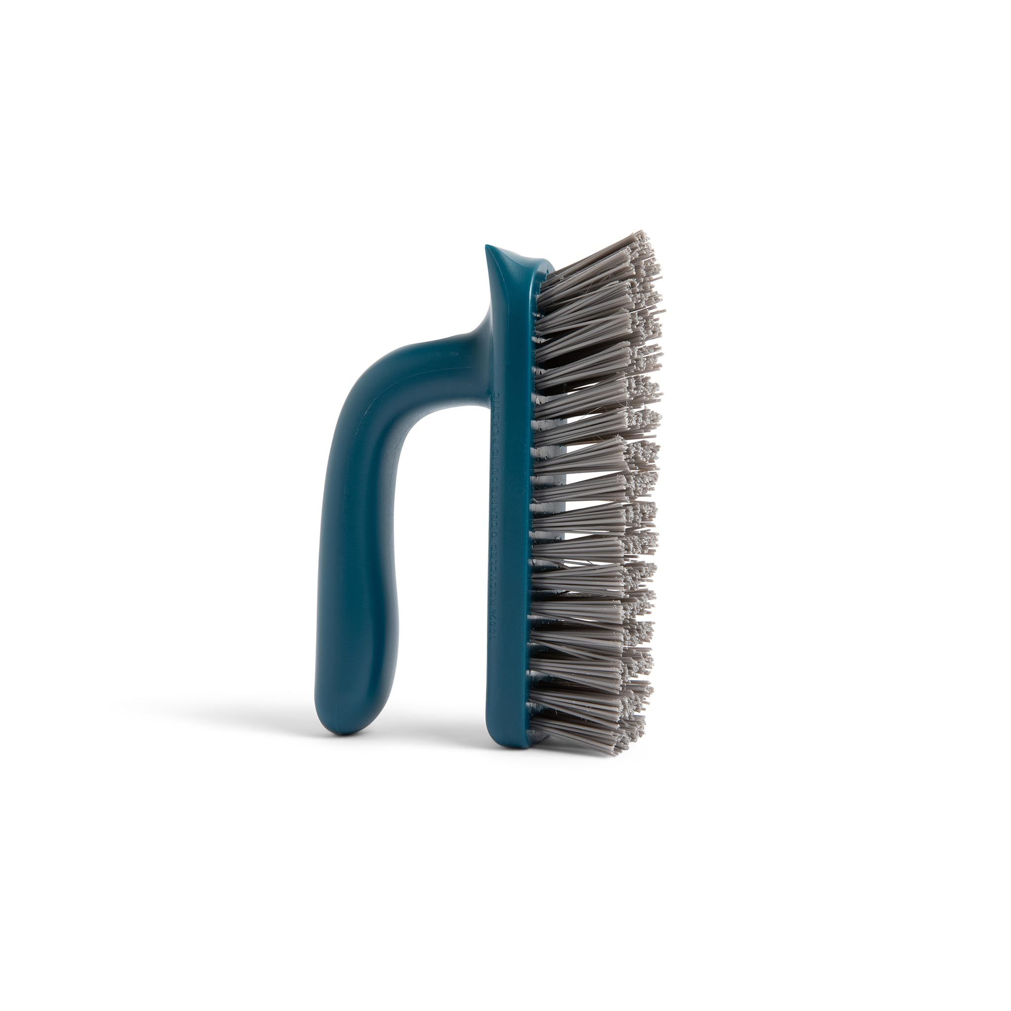Full Circle Clean Ocean Scrub Brush - Heavy-Duty Bathroom Scrubber with Stiff Bristles for Carpet, Shower, Bathtub, Kitchen & Household use