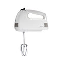 Proctor Silex Easy Mix 5-Speed Electric Hand Mixer with Bowl Rest, Compact and Lightweight, 100 Watts of Peak Power, White (62515G)