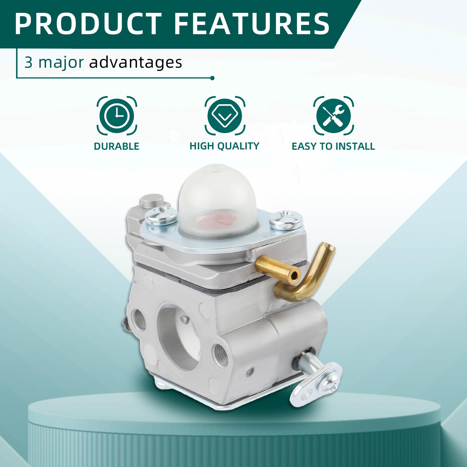 C1U K78 Carburetor for Echo PB200 ES211 PB201 ES210 Blower with Air Filter Spark Plug Tune Up Kit