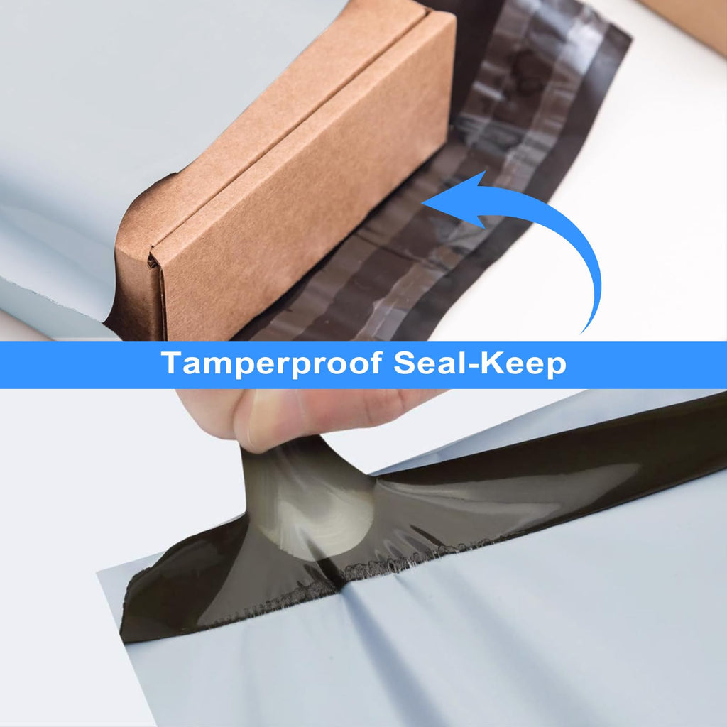 14.5" x 19" Poly Mailers, Strong Self Seal Shipping Bags, 100 Pcs Poly Packaging Bags for Clothing, Mailing Envelopes, Shipping Envelopes, Boutique Custom Bag, Waterproof, Tear Proof