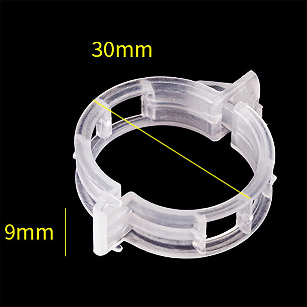 Plastic Tomato Clips, 2025 Upgrade Secured Plant Support Clips for Climbing Plant, Plastic Trellis Clip for Fixing Stem and Vine (300PCS)