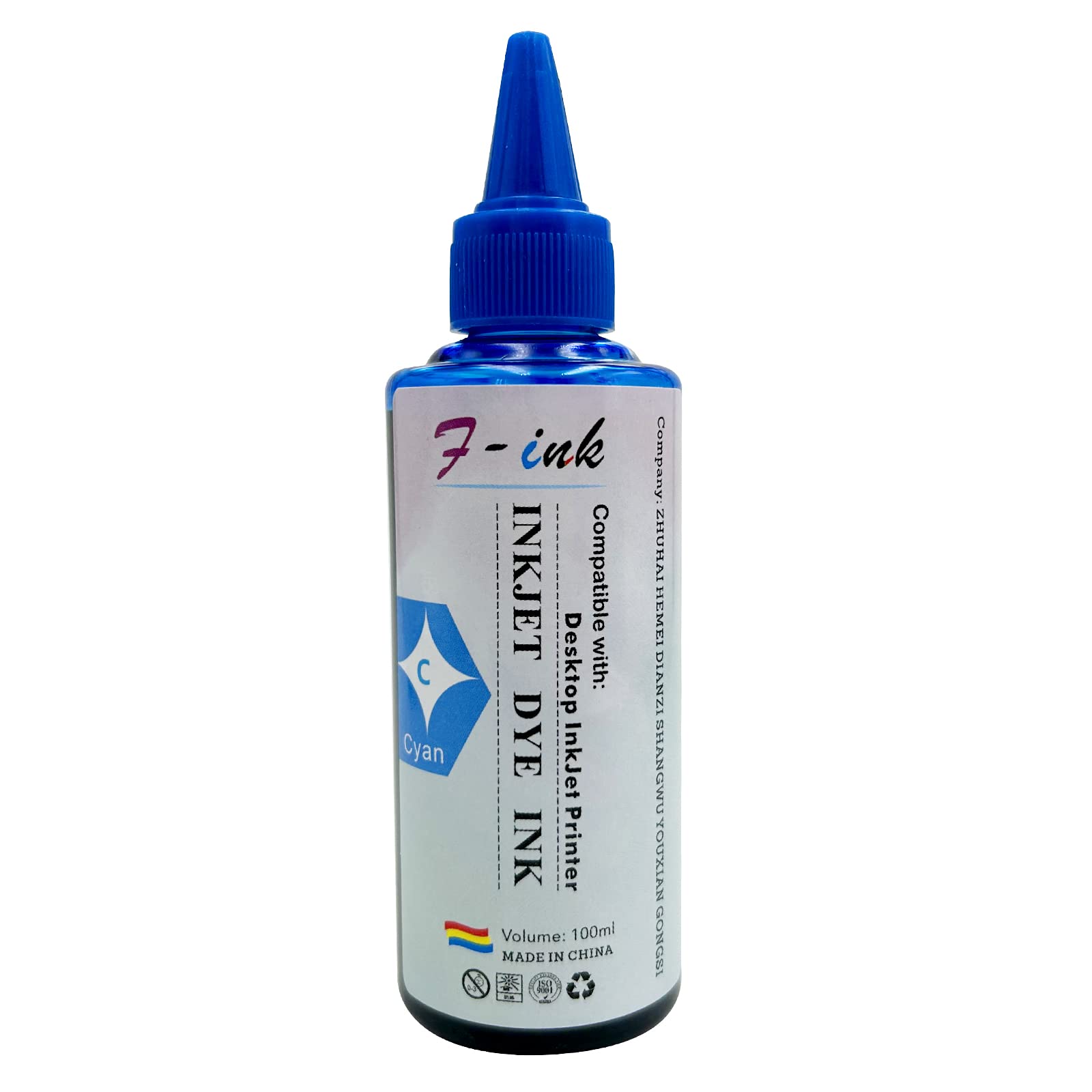 F-Ink 5 Bottles Ink and Refill Kits Compatible for Canon Ink Cartridges 275 276 260 261 245 246 PG-275XL CL 276XL PG-260XL CL-261XL PG-245XL CL-246XL