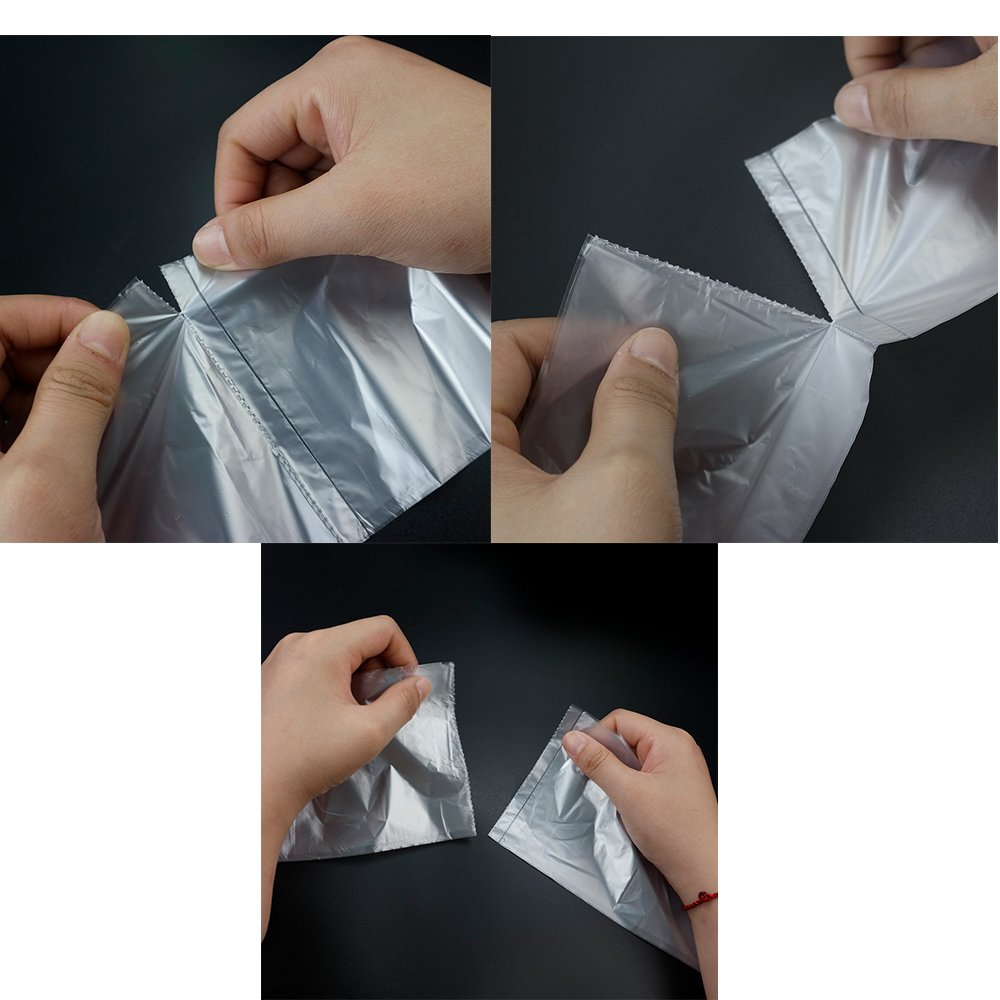 Cand 13 Gallon Kitchen Garbage Bags, 50 Litre Strong Clear Bags, 110 Counts