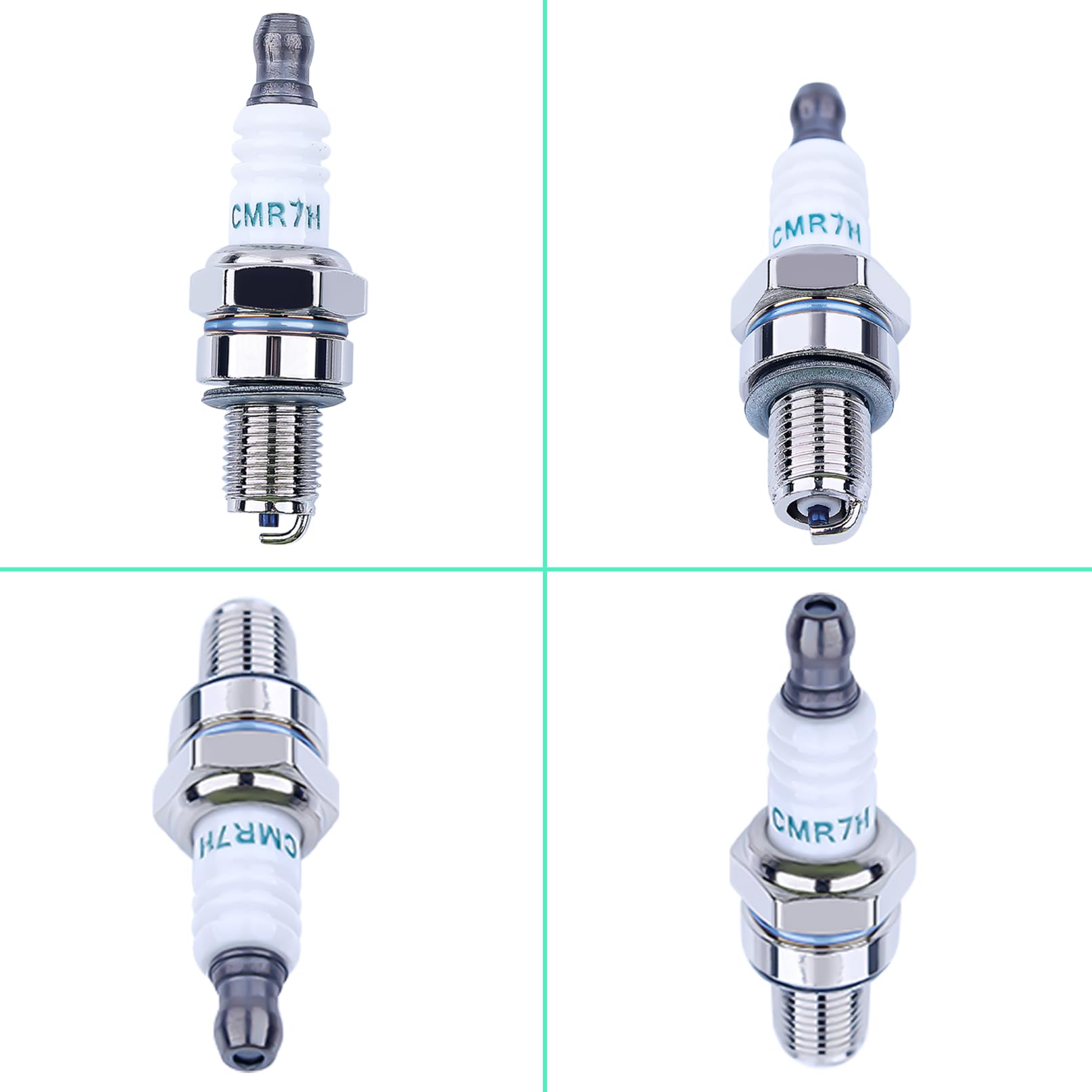 10 Pack CMR7H Spark Plugs, Spark Plug for Shindaiwa 3699-91867 Red Max 369991867, 506615101, 544260901, Sparkplug for Husqvarna 581362301 Stihl Redmax Blowers Brushcutters Trimmers Chain Saws