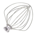 6 Wire Whip 4.5 QT Tilt-Head Stand Mixer for Kitchen Aid K45WW WP9704329 KSM150 KSM160 K45 KSM90 KSM100,Stainless Steel Egg Cream Stirrer,Flour Cake Balloon Whisk