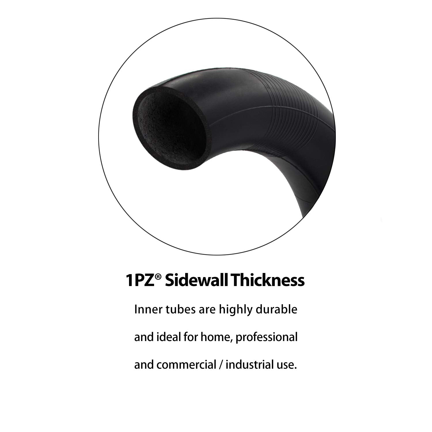 1PZ GR4-43W 4.10/3.50-4 4.10-4 410-4 Tire Tyre & Inner Tube for Garden Rototiller Snowblower Mowers Hand Truck Wheelbarrow Go Kart Kid ATV Wheeler