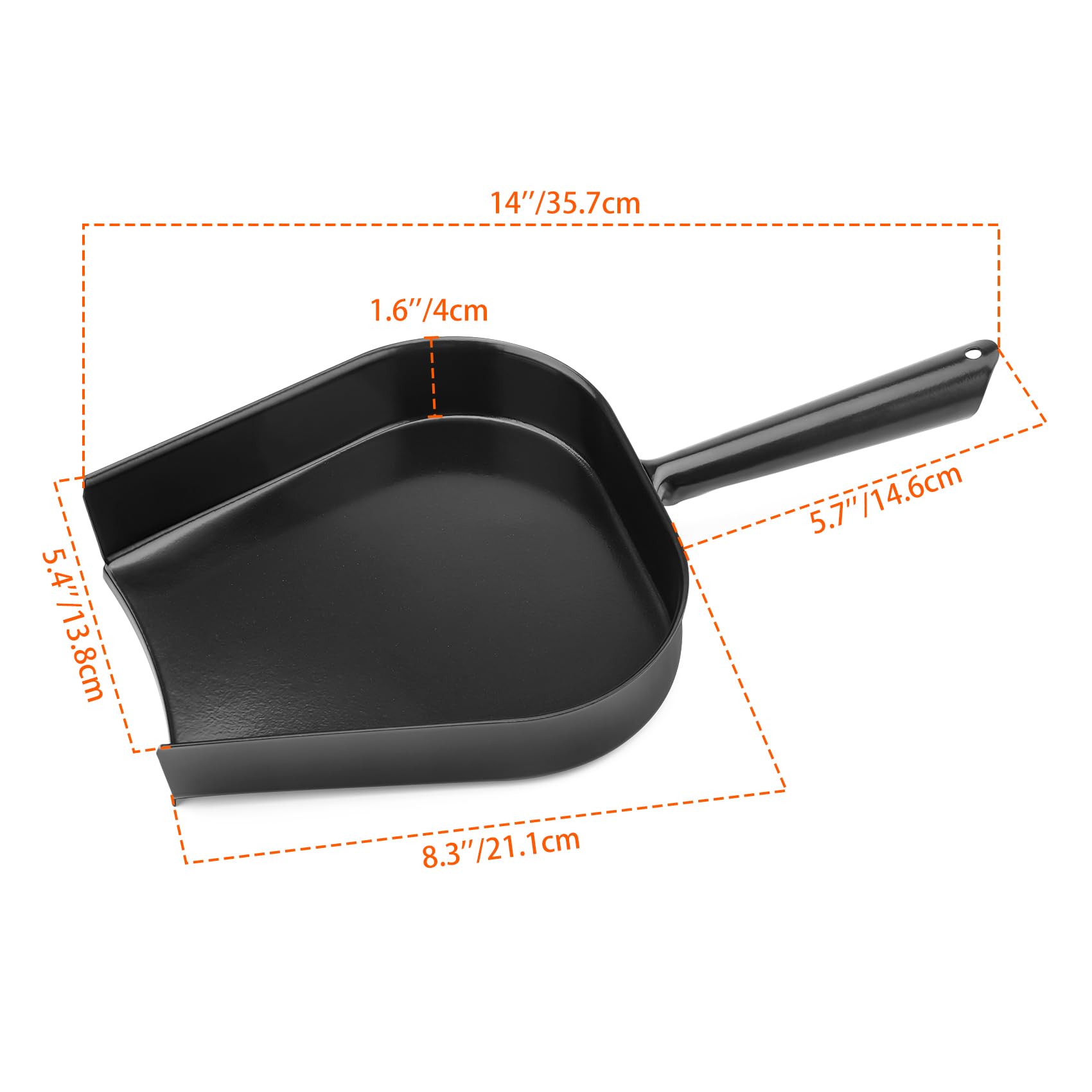 onlyfire Barbecue Ash Pan Fits for Kamado/Ceramic Grill Likes Big Green Egg, Kamado Joe,Pit Boss,Louisiana,Grill Dome,Vision Grills,Char-Griller etc