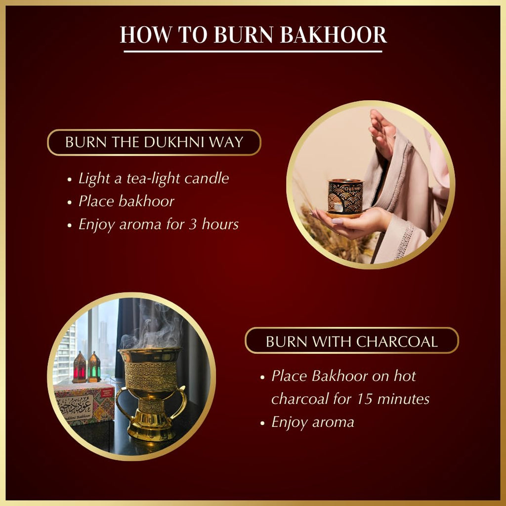 Oud Bakhoor Variety Box by Dukhni | Assorted Box | 30 Pieces Bukhoor | Gift Set & Refill Kit | Arabic Bakhoor Incense | Perfect for Ramadan Prayer and Gifting | Luxurious, Long Lasting
