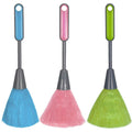 PrettyDate 3 pack Fluffy Microfiber Delicate Kitchen Duster Laptop Keyboard Brush Computer Screen Cleaner Tool Mini Dusting Wand (Blue, Green, Red)