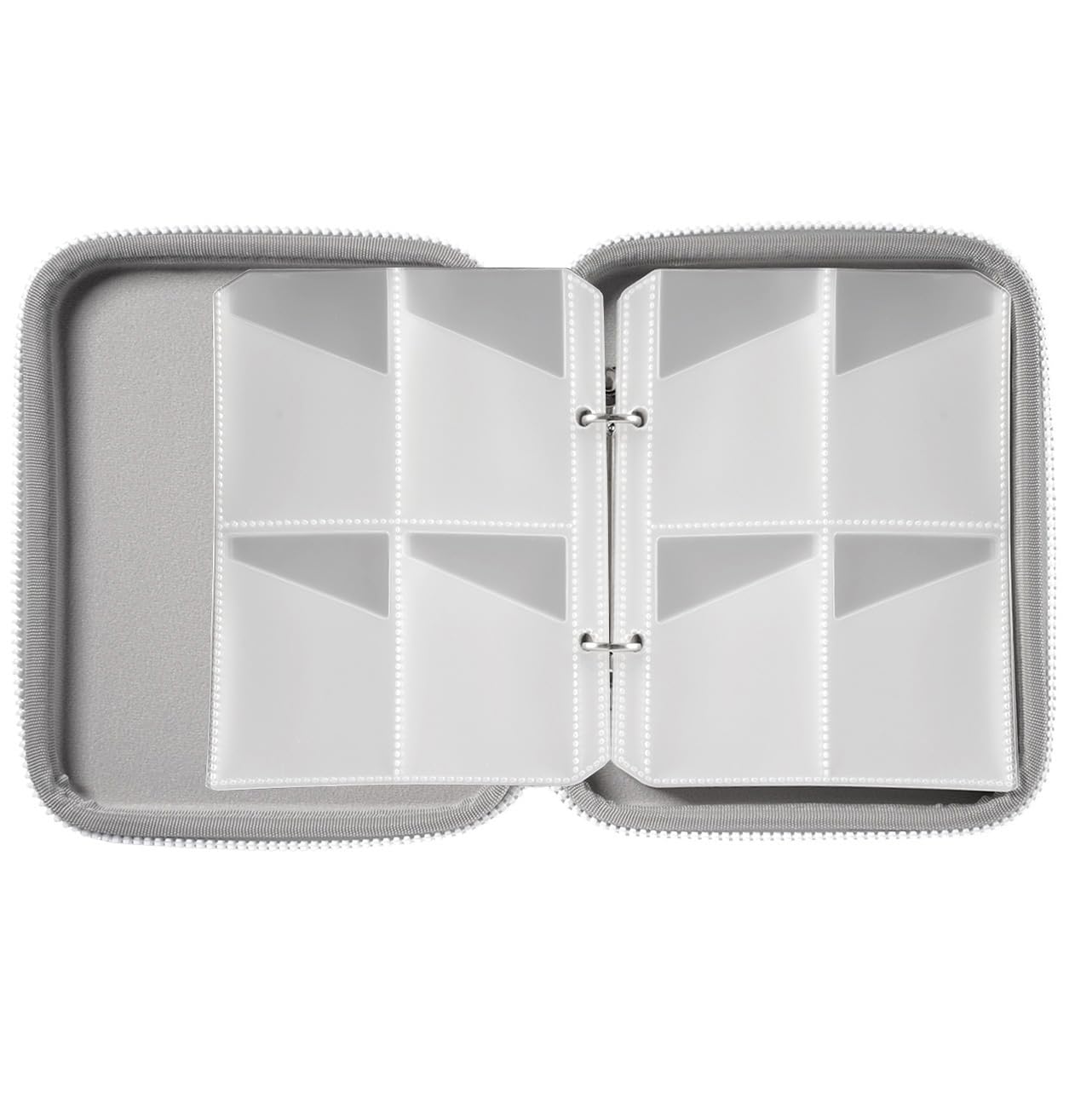 Card Case Holder Binder Album for Yoto Card Carrier Storage Organizer, Portable Folder with Zipper Strap for Audiobook Cards