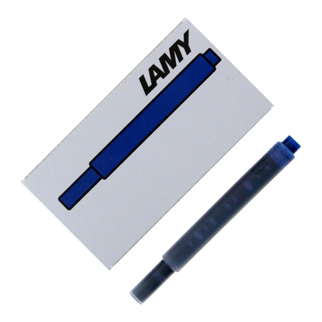 Lamy Fountain Pen Ink Cartridges, Black/Blue Ink, Pack of 20 (LT10BKBL)