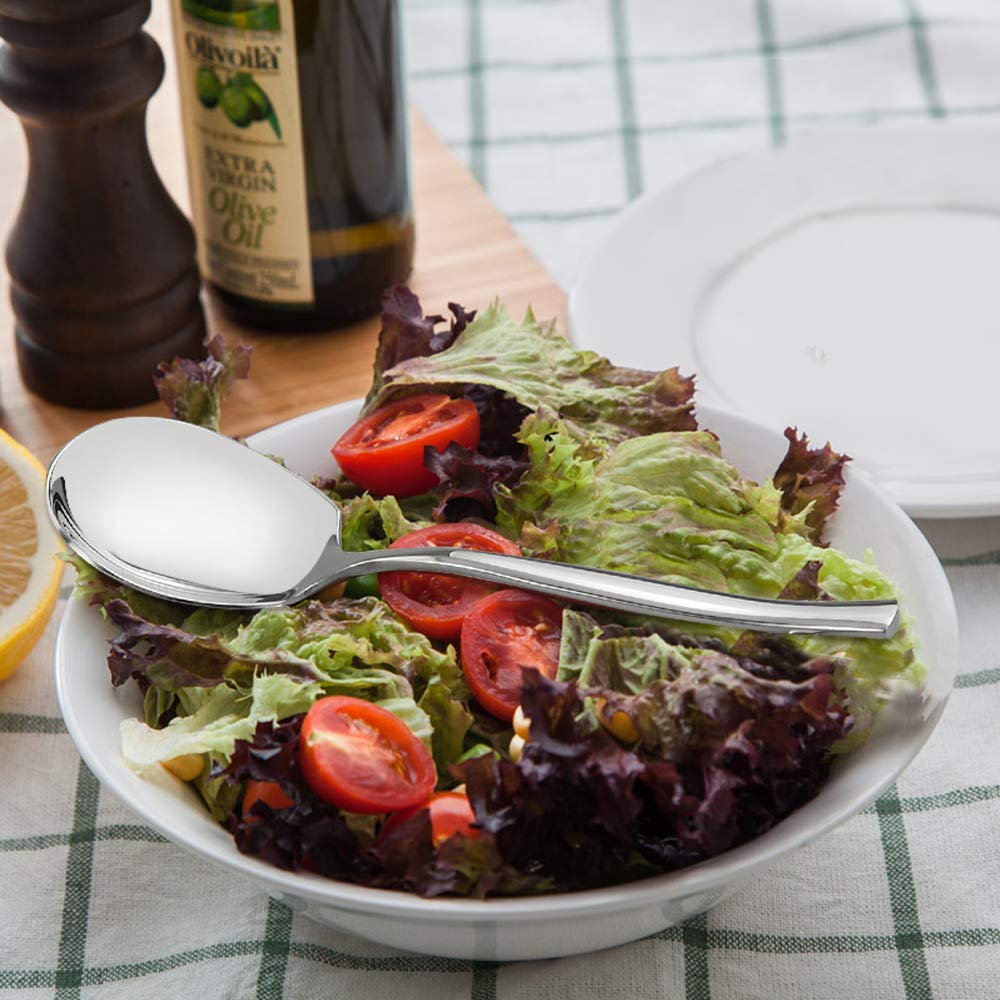Idotry 8-Piece Stainless Steel Buffet Serving Spoon