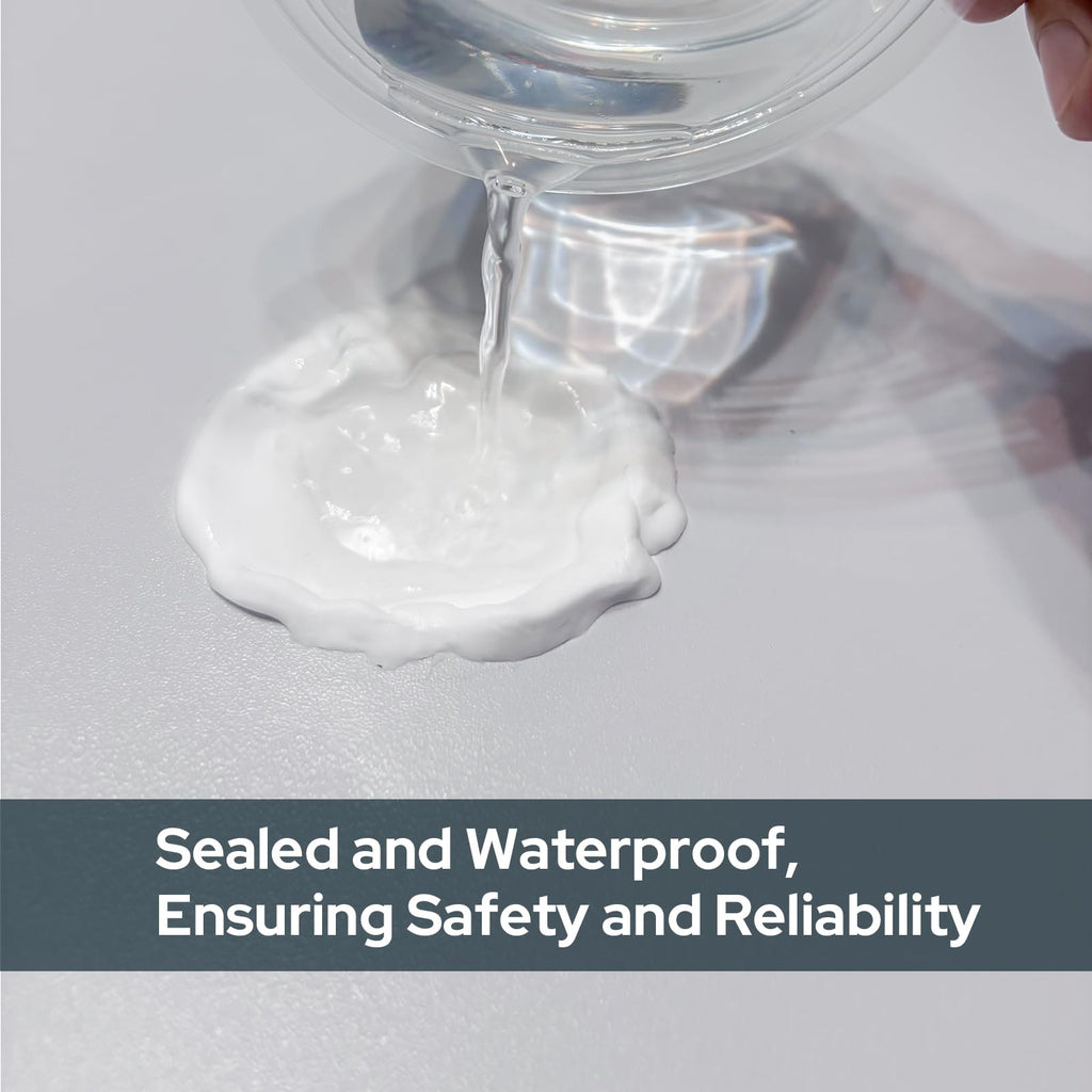 6PCS Super Diamond Mud Seal,New Type Waterproof Sealant Mastic, Waterproof Repair Sealing Clay, Quick Wall Mending Mud for Drain Connection, for Holes and Gaps Wall Filler Air Conditioning Hole