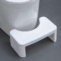 Toilet Step Stool, Toilet Footstool, Toilet Assistance Steps, Bathroom Toilet Stool, Kids Tot Step Stool, Foldable Toilet Stool, Fits All Toilets, Folds for Easy Storage(White)