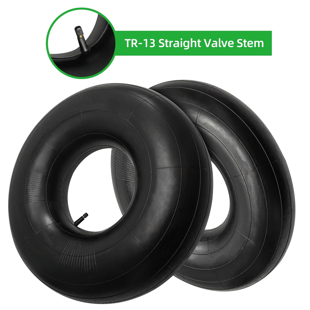 Artilife 2 Pack 15 x 6 00 6 Tire Tube,15X6.00-6 Inner Tube with TR-13 Valve Stem for Lawn Mower, ATVs, Go-Karts and more