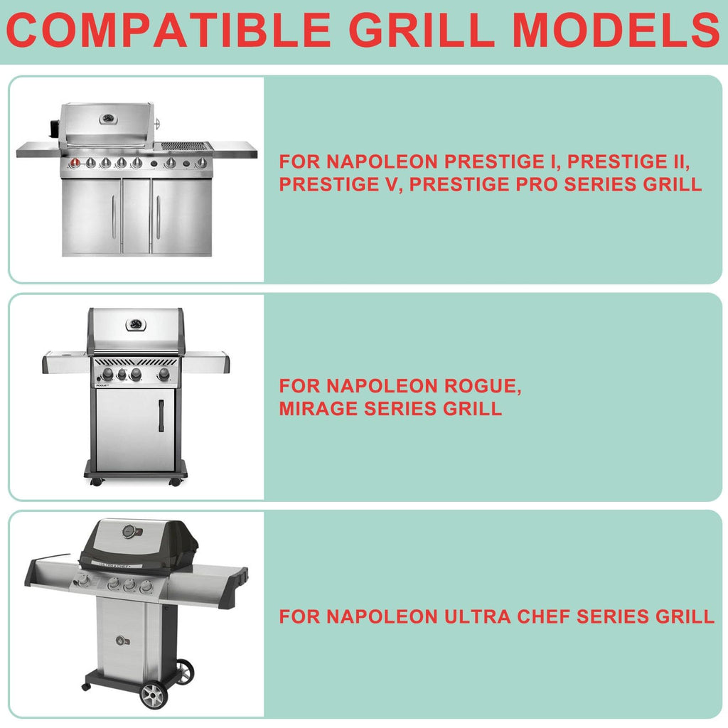 WEBROIL 62007 Grill Grease Tray Liners for Napoleon Grill Accessories Prestige 500 Parts, Disposable Drip Pan Liners for Prestige pro/I/II, Prestige V, Rogue, Mirage, Ultra Chef Series Parts, 20 Packs
