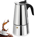 DITOSH 12 Cup Stovetop Espresso Maker Stainless Steel Moka Pot Espresso Maker Percolator Italian Coffee Maker Capable Mocha Coffee Machine Cafe Classic Maker for Home & Camping 600ml 20oz