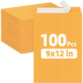 100Pc Envelopes,Envelopes Letter Size 9x12 Inch,for Mailing Letters Documents Photos Invitation Cards