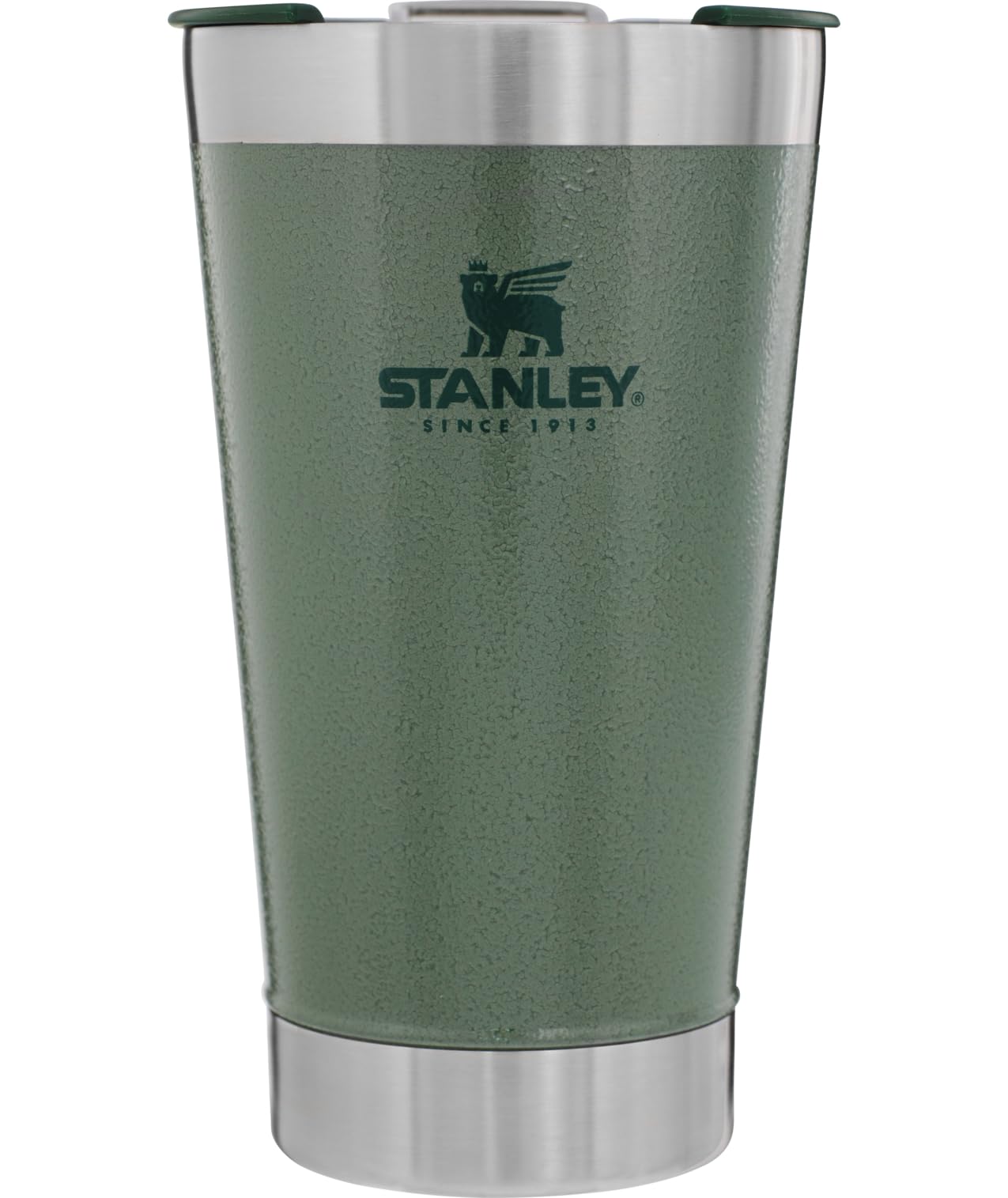 Stanley Classic Stay-Chill Beer Pint, Hammertone Green, 16 oz / 0.47 L