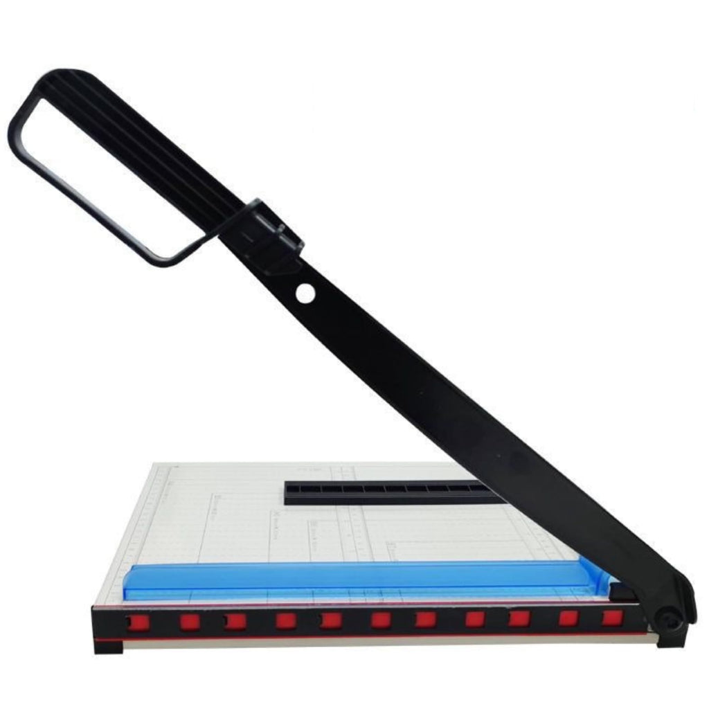 FurttBlem Guillotine Paper Cutter A4-12'' Paper Trimmer with Sharp Blade & Safety Guard,15 Sheets Capacity