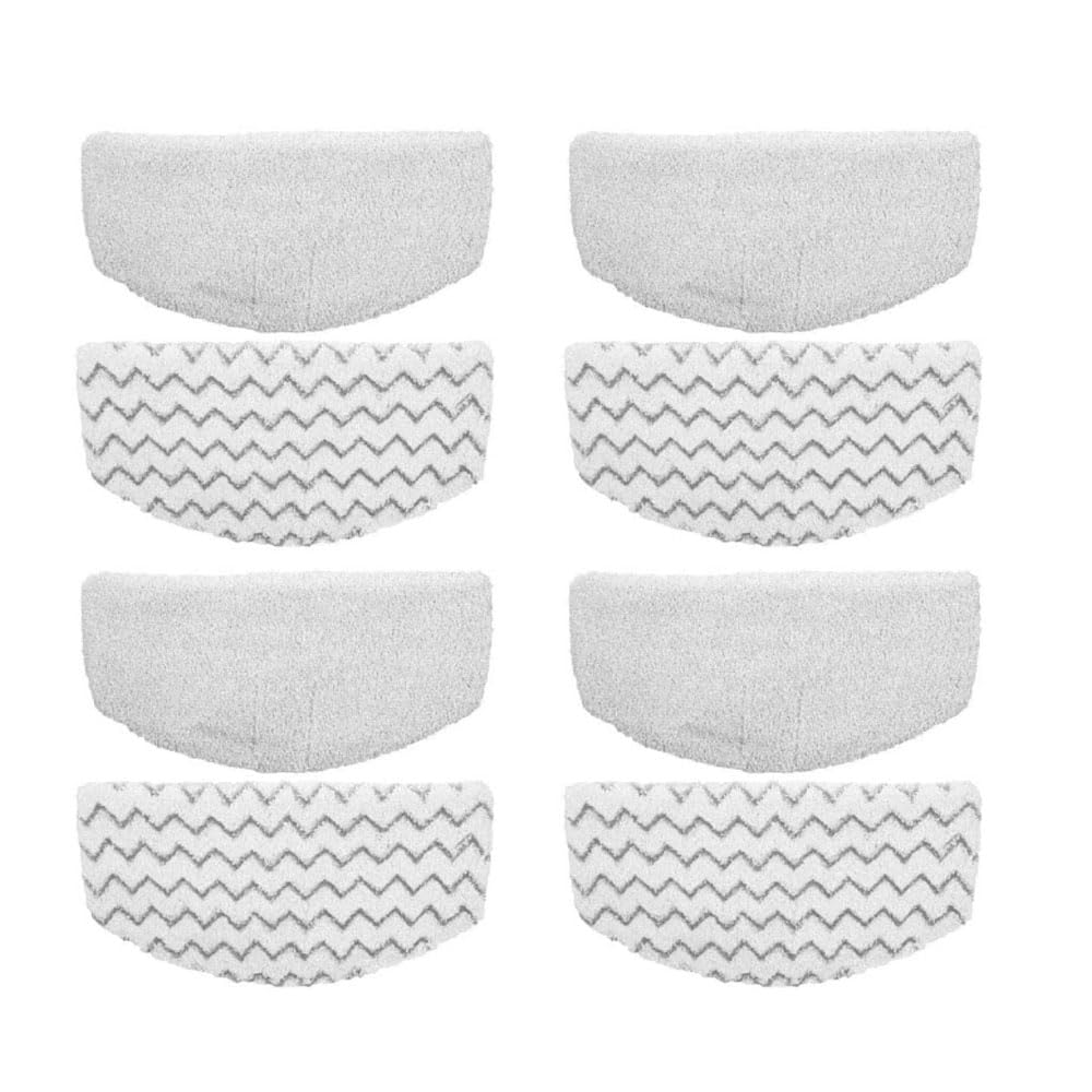 I clean 8 Packs Bissell Steam Mop Pads Replacement for 1940 1440 1544 1806 2075 Series,Compatible with Bissell 19402 19404 19408 19409 1940A 1940F 1940Q 1940T 1940W B0006 B0017, Microfiber Washable