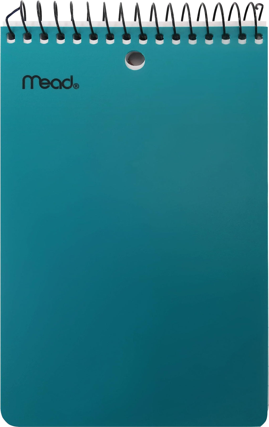 Mead Poly Cover Memo Book, 4 x 6 Inches, College Ruled, 75 Sheets Each, Assorted Colours, Pack of 12 (45630)