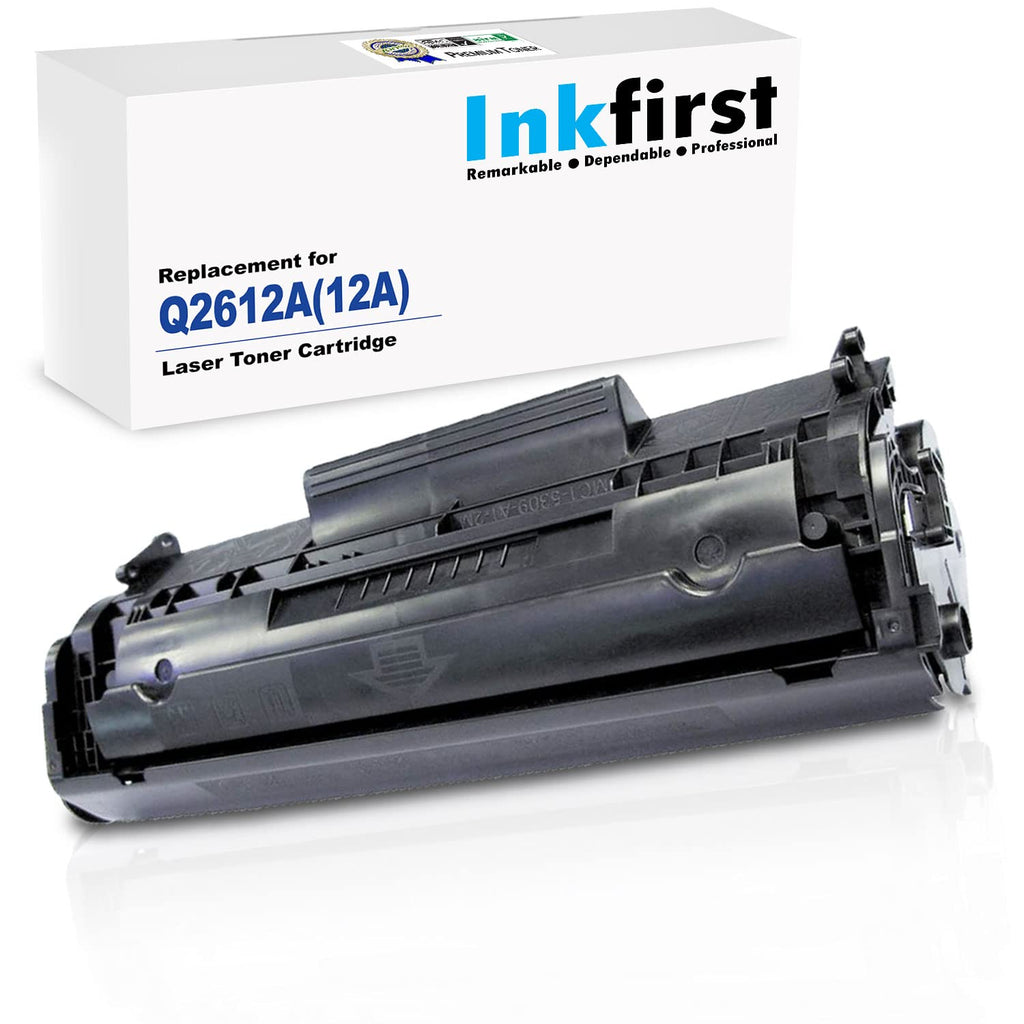 Inkfirst Compatible Toner Cartridge Replacement for HP Q2612A 12A LaserJet M1005 MFP M1319 M1319F 1010 1012 1018 1020 1022 1022N 1022NW 3015 3020 3030 3050 3052 3055