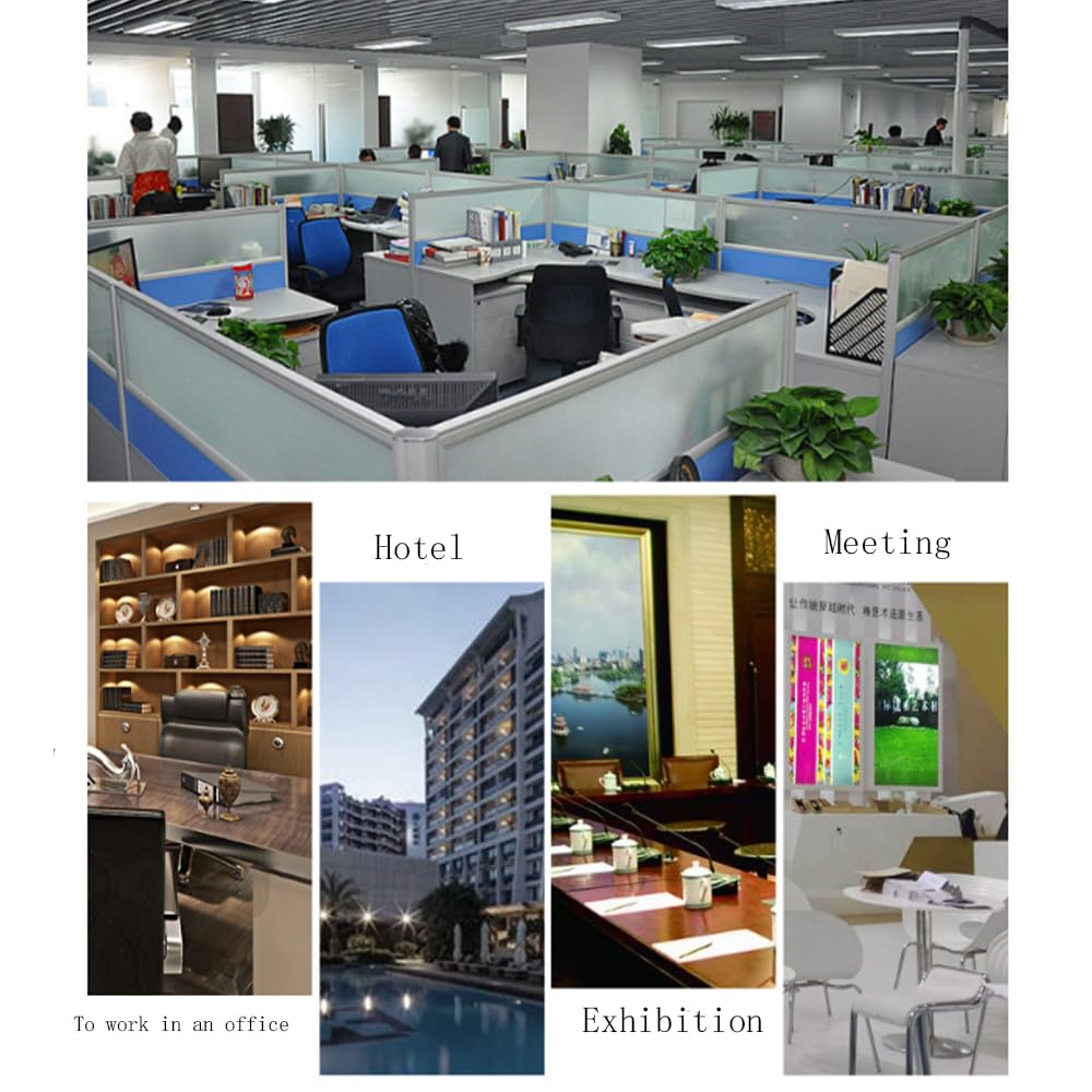 1PCS 3 Tier 8.5 X 11 Inches Clear Acrylic Holder Pamphlet Mount Flyer Display Stand Wall Mount/Countertop for Literature Organizer Documents Brochure Stand Sign Pamphlets Booklets and Menu