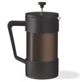 Starfrit Gourmet French Press Coffee Maker - 34 oz (1 L) – 4 Minute Brew - Borosilicate Glass - Stainless Steel Filter – Perfect for Coffee and Tea – Black