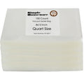 Simple Houseware 100 Pack Quart Size 8" x 12" Vacuum Sealer Sous Vide Bags (20x30cm), BPA Free