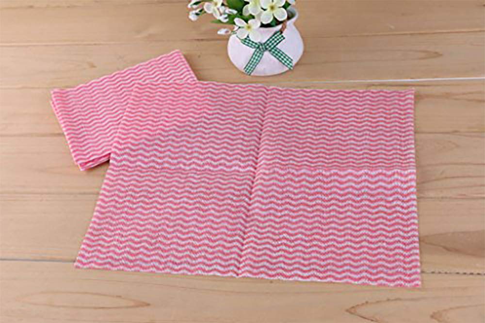 UKEENOR Disposable Dish Cloth, J Cloth, Reusable Cleaning Cloth Disposable Heavy Duty Dish Towels Dish Cloth Reusable Kitchen J Clothes 100 Count 11.9"X23.7" Absorbent, Fast Dry