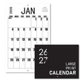 Large Wall Calendar 2026-2027, Big Grid Jumbo Calendar 23 x 15 Inches Runs From Jan 2026 to Jul 2027, Large Print Wall Calendar Perfect for Planning, Organizing, and Scheduling Your Life