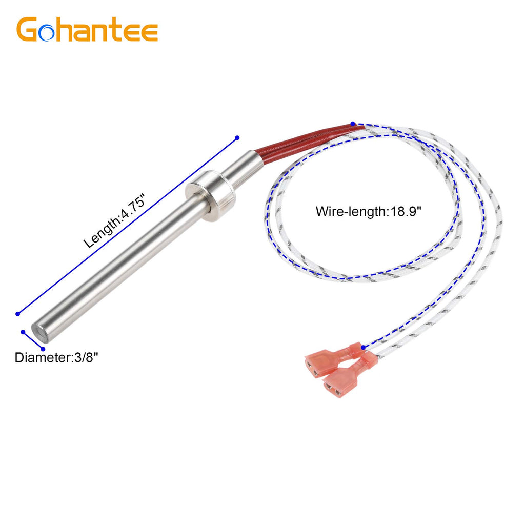 PU-CHA Igniter Compatible with Englander Pellet Stove Igniter, England Stove Works Igniter 300W 4.75"