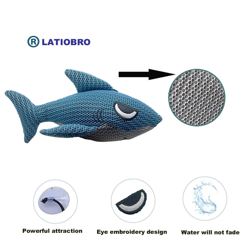Hot Tub Scum Absorber Shark-1 Pack Hot Tub Cleaner Hot Tub Sponges，Keeps Water Clear for Adults Reusable Pool Scum Absorber