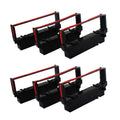 Printer Ribbon Cartridge Compatible with Star SP700, Star RC700BR, RC700, SP712, SP717, SP742, SP747, Black/Red Replacement, Pack of 6 Boxs