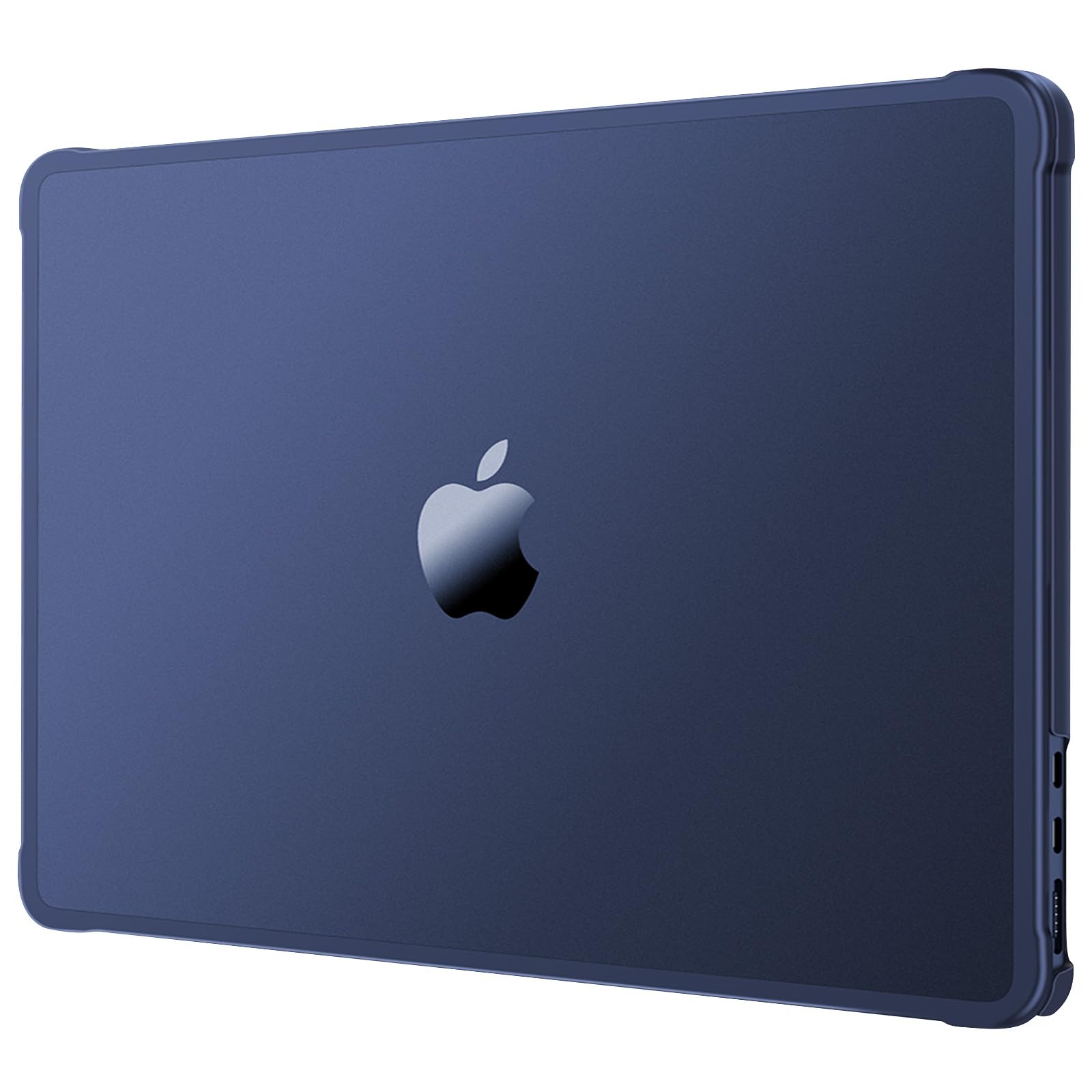 MOSISO Compatible with MacBook Air 13 inch Case M5 2026 M4 2025 M3 M2 2024-2022 A3449 A3240 A3113 A2681, Seamlessly Closes Anti-Crack&Anti-Fingerprints Hard Shell for MacBook Air 13.6, Midnight Clear