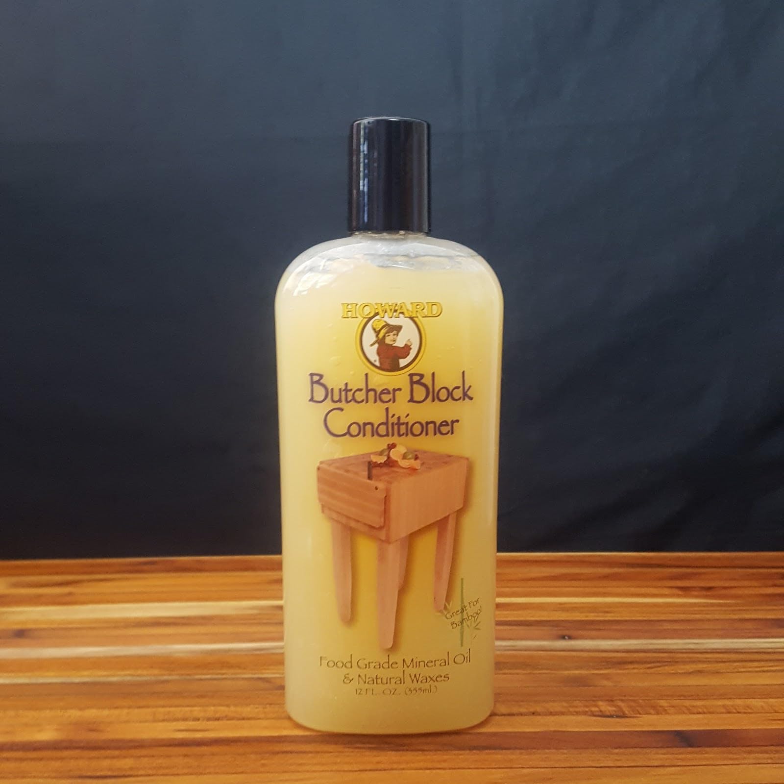 Howard BBC012 Butcher Block Conditioner, 12-Ounce